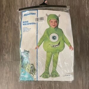 Disney Monsters Inc. Mike Wazowski Costume - Vibrant Green